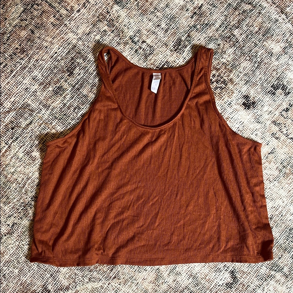 Stars Above Rust Tank Top
